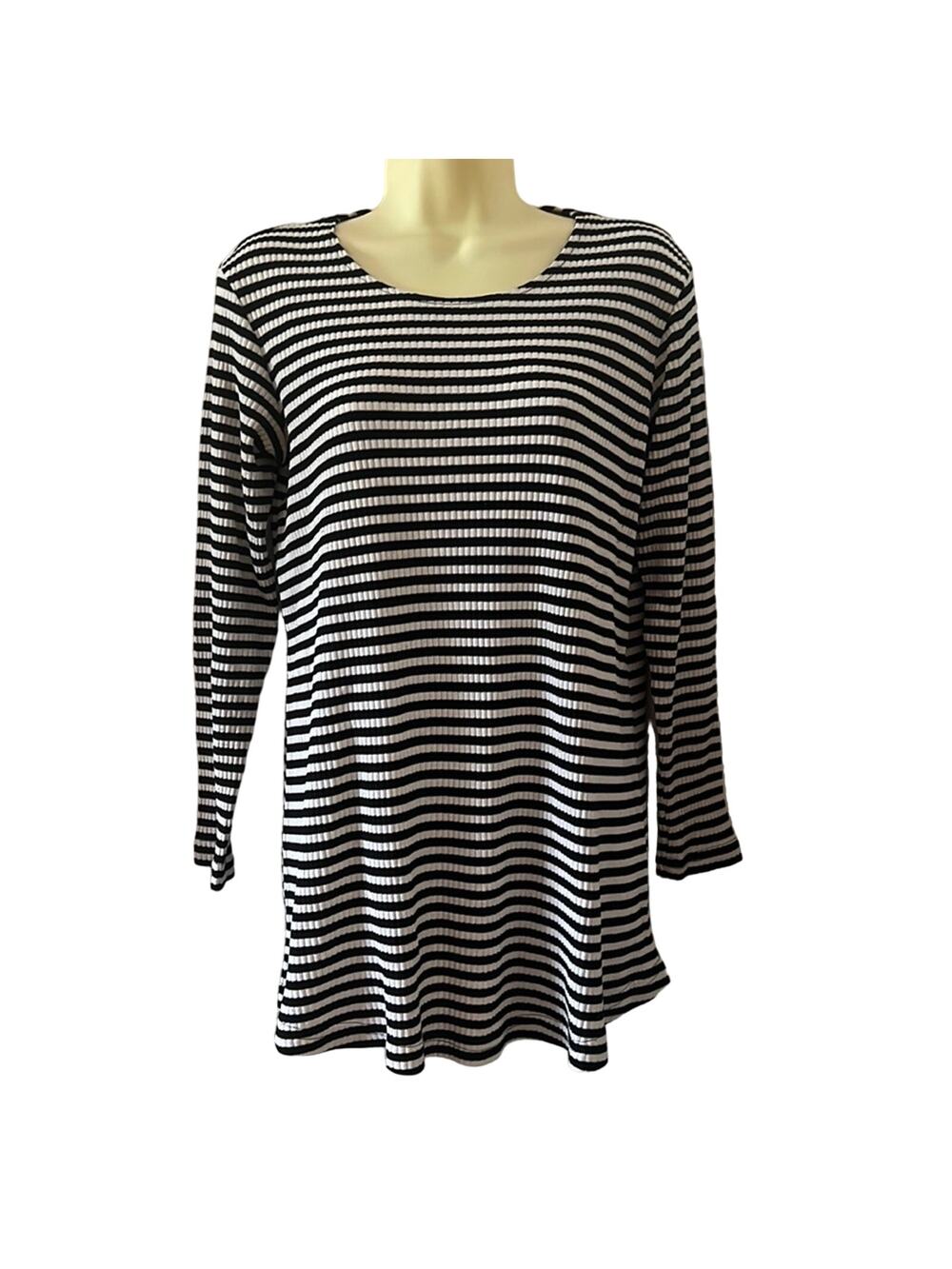 Dividends Maternity Striped Knit Top Woman Size Medium Vintage Y2K